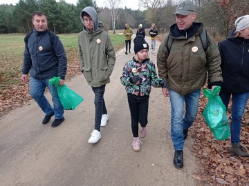 Uroczystości Niepodległościowe w Bolimowskim Parku Krajobrazowym., 